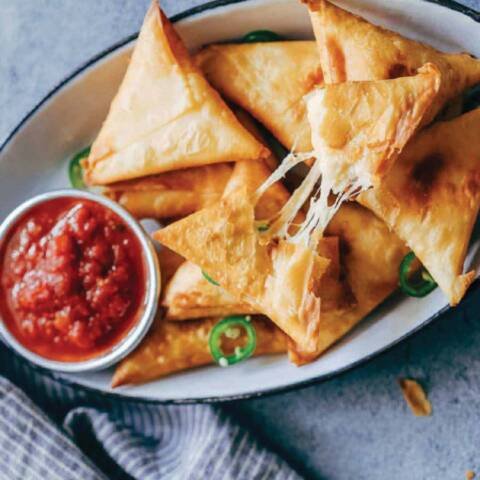 Cheese Jalapeno Samosa